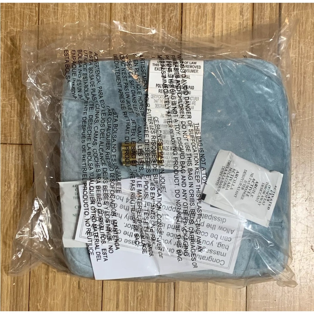 HoMedics Sole Soother Ultra Plush Fabric Vibration Blue Foot Massager NEW - Picture 6 of 6
